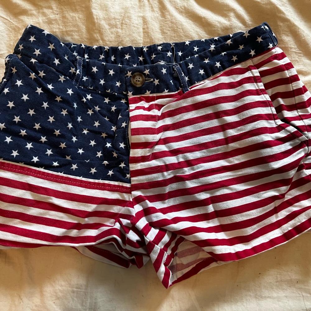 Chubbies Miss. Mericas American flag shorts